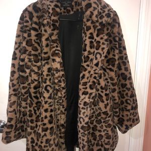 Love Tree leopard coat